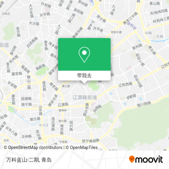 万科蓝山-二期地图