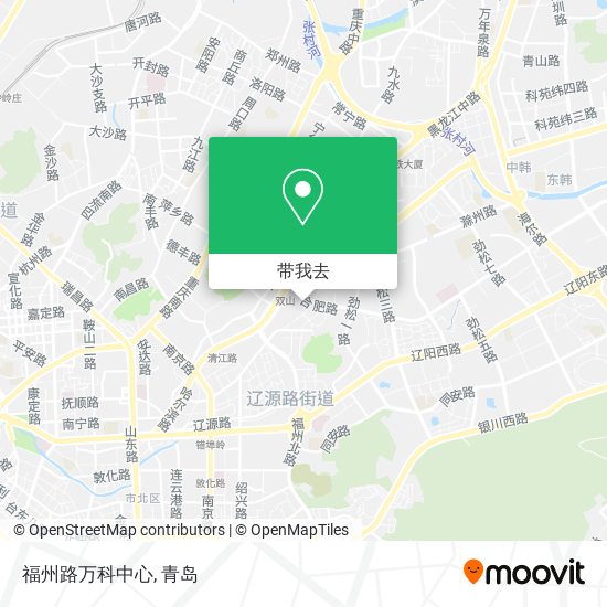 福州路万科中心地图