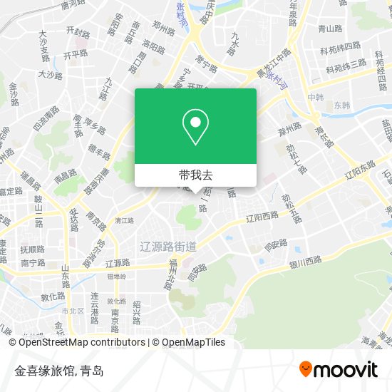 金喜缘旅馆地图