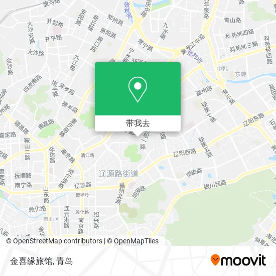 金喜缘旅馆地图