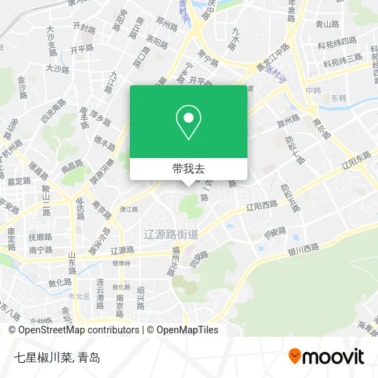 七星椒川菜地图