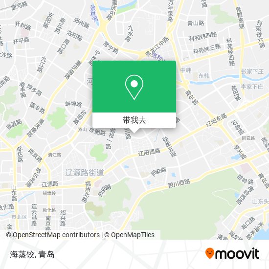 海蒸饺地图