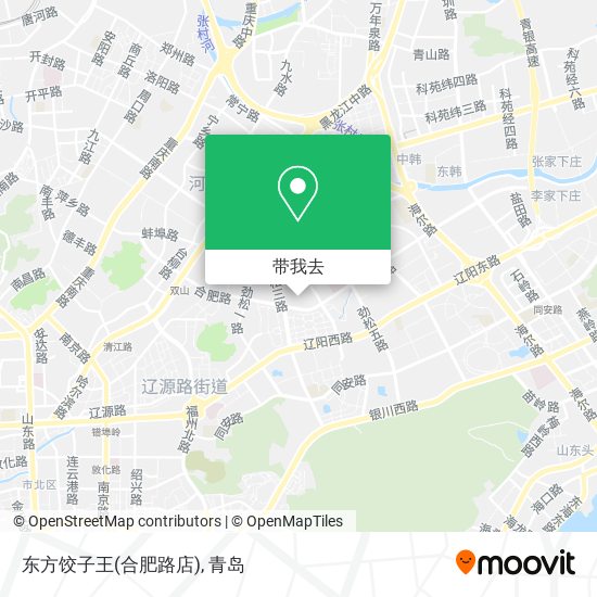 东方饺子王(合肥路店)地图