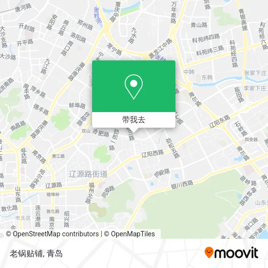 老锅贴铺地图