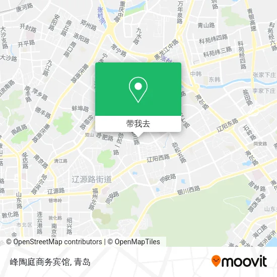 峰陶庭商务宾馆地图