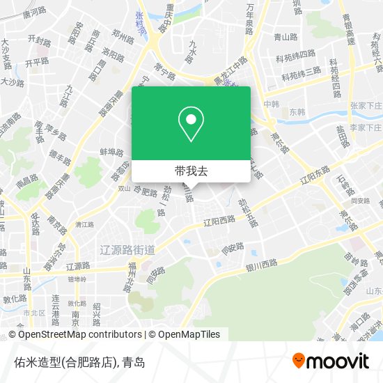 佑米造型(合肥路店)地图