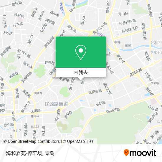 海和嘉苑-停车场地图