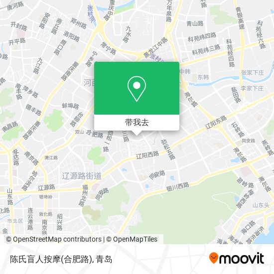 陈氏盲人按摩(合肥路)地图