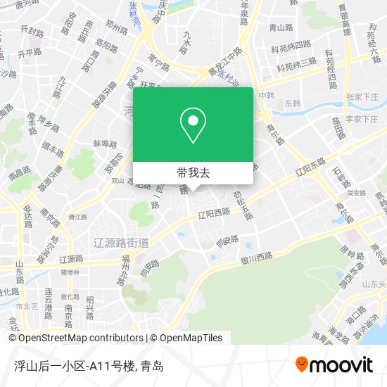 浮山后一小区-A11号楼地图