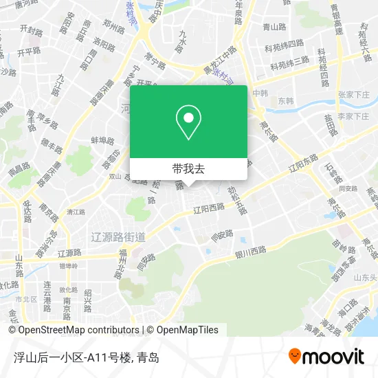 浮山后一小区-A11号楼地图