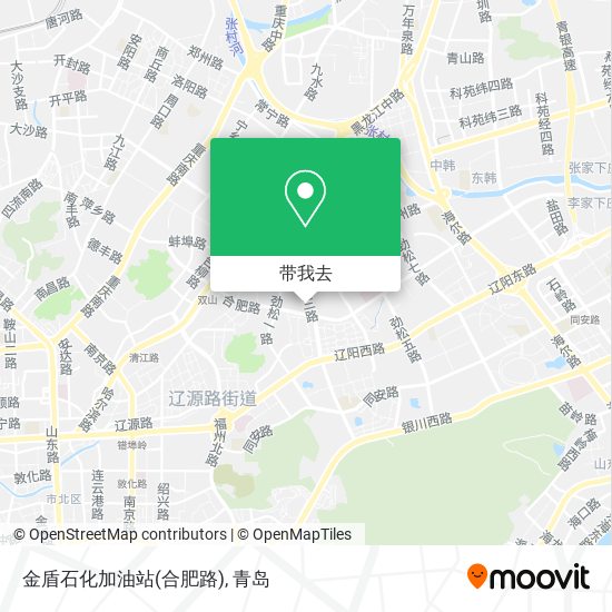 金盾石化加油站(合肥路)地图