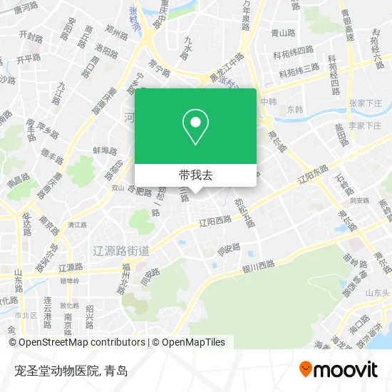 宠圣堂动物医院地图