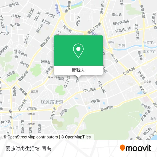 爱莎时尚生活馆地图