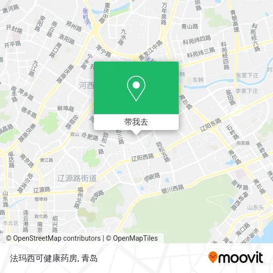 法玛西可健康药房地图