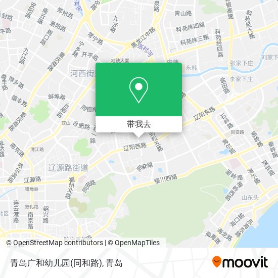 青岛广和幼儿园(同和路)地图
