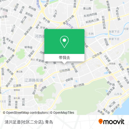 清川足道(社区二分店)地图