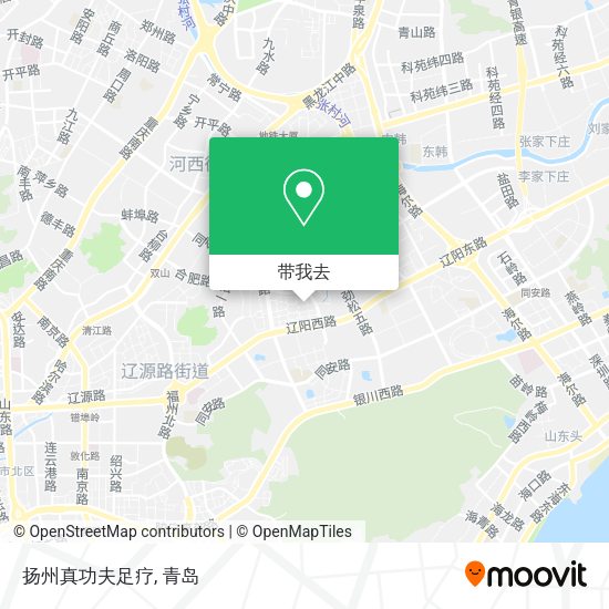 扬州真功夫足疗地图