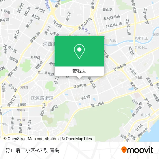 浮山后二小区-A7号地图