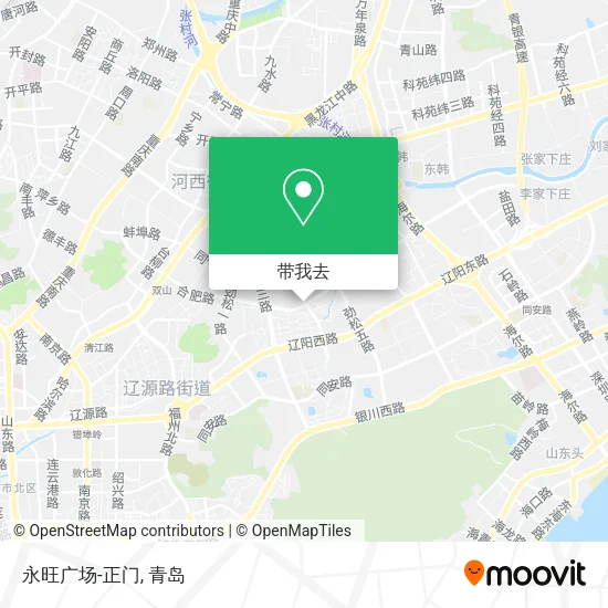 永旺广场-正门地图