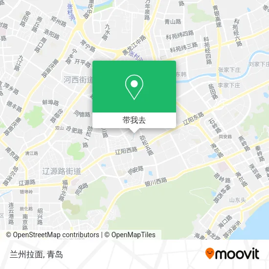 兰州拉面地图