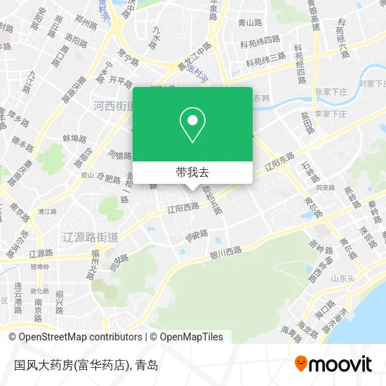 国风大药房(富华药店)地图