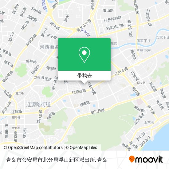 青岛市公安局市北分局浮山新区派出所地图