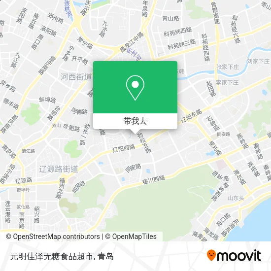 元明佳泽无糖食品超市地图