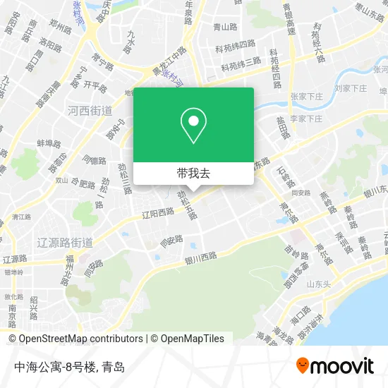 中海公寓-8号楼地图