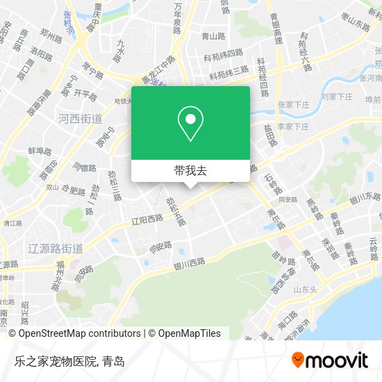 乐之家宠物医院地图