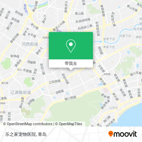 乐之家宠物医院地图
