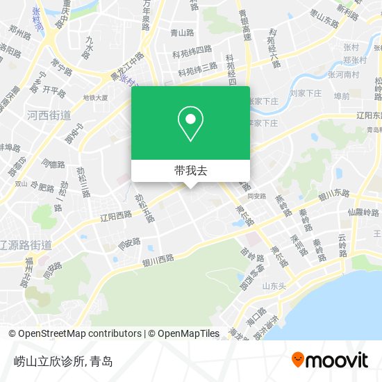 崂山立欣诊所地图