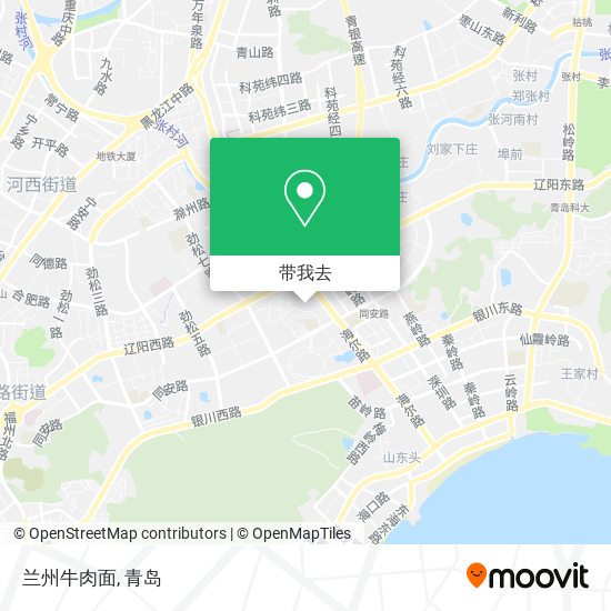 兰州牛肉面地图