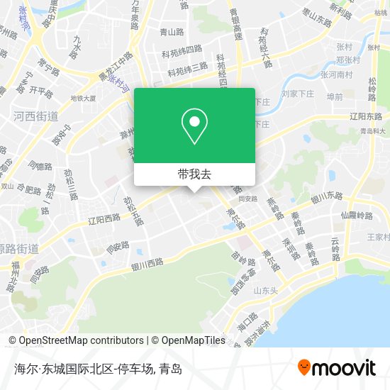 海尔·东城国际北区-停车场地图
