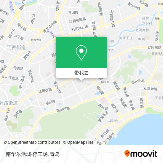 南华乐活城-停车场地图