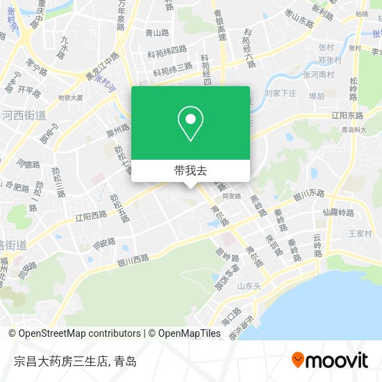 宗昌大药房三生店地图