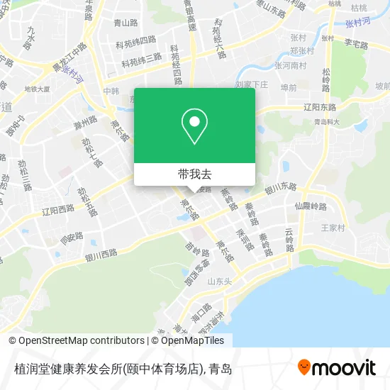 植润堂健康养发会所(颐中体育场店)地图