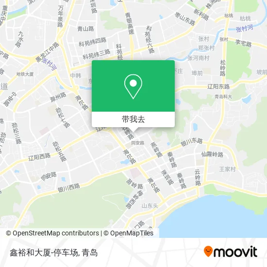 鑫裕和大厦-停车场地图