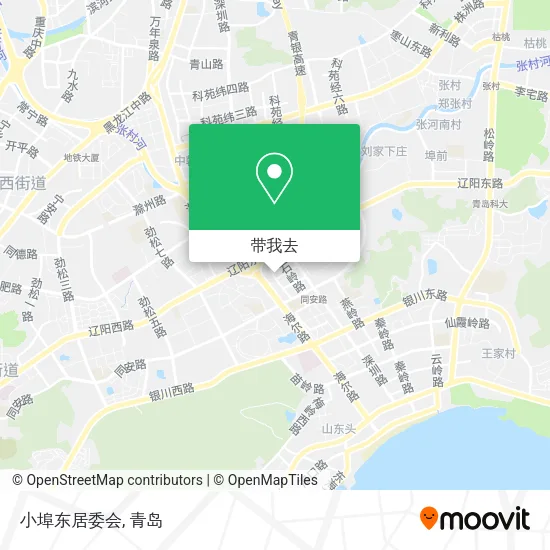 小埠东居委会地图