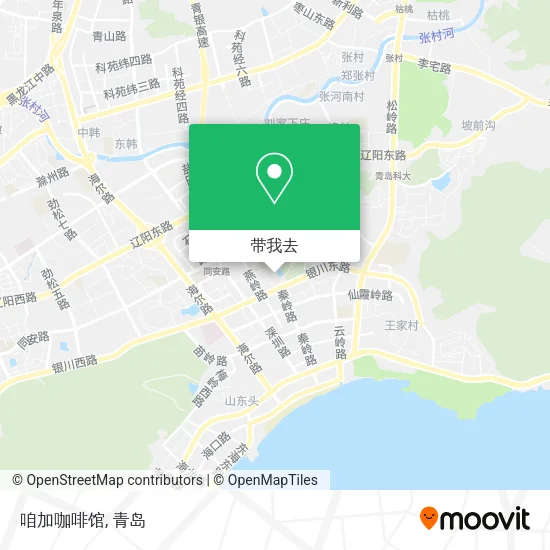 咱加咖啡馆地图