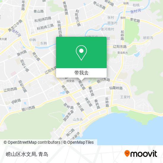 崂山区水文局地图