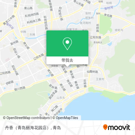 丹香（青岛丽海花园店）地图