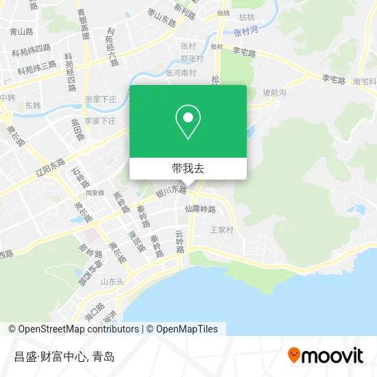 昌盛·财富中心地图