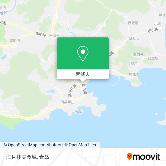 海月楼美食城地图