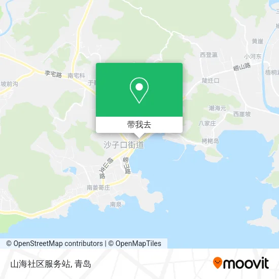 山海社区服务站地图