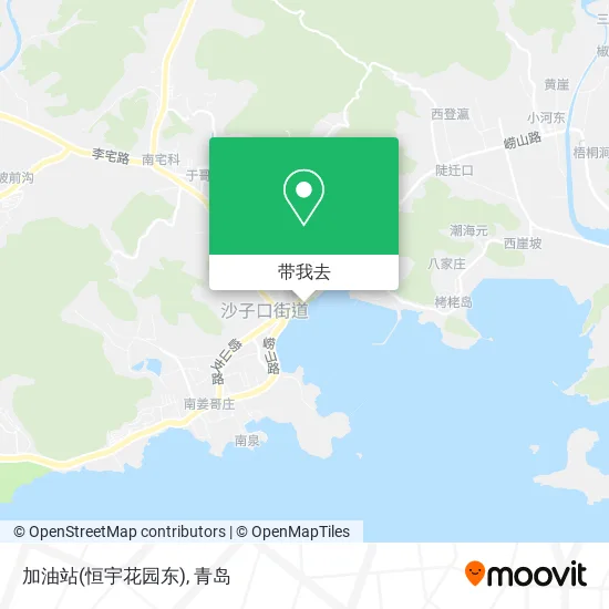 加油站(恒宇花园东)地图