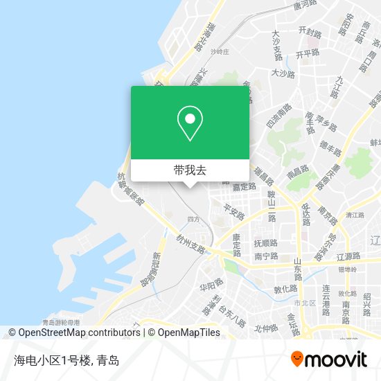 海电小区1号楼地图