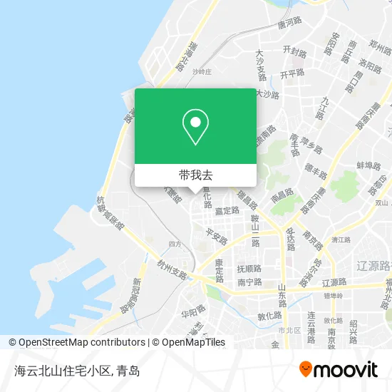 海云北山住宅小区地图