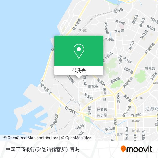 中国工商银行(兴隆路储蓄所)地图