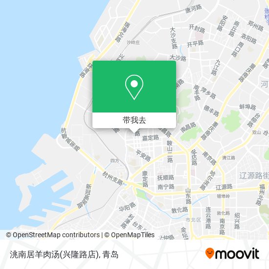 洮南居羊肉汤(兴隆路店)地图