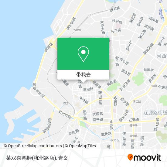 莱双喜鸭脖(杭州路店)地图